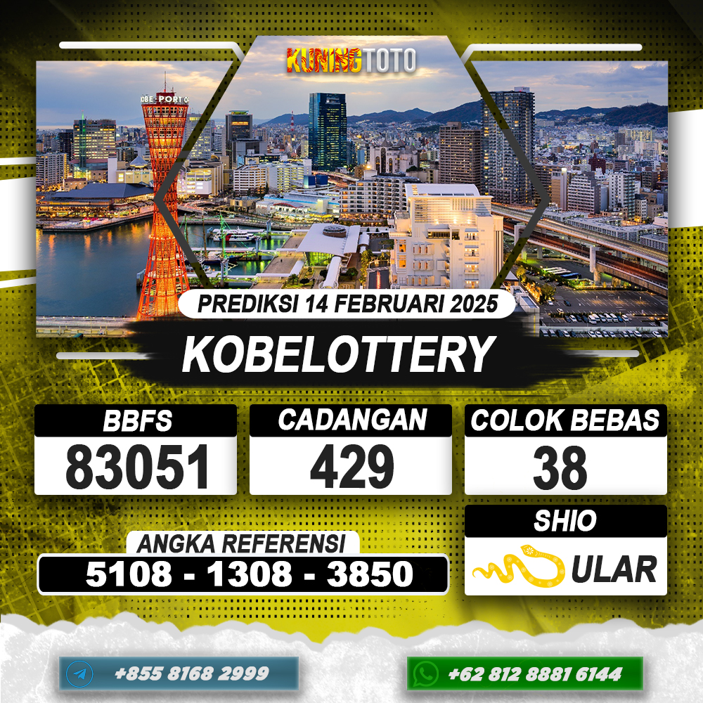 PREDIKSI KOBELOTTERY 14 FEB 2025 | PREDIKSI TOGEL KUNINGTOTO