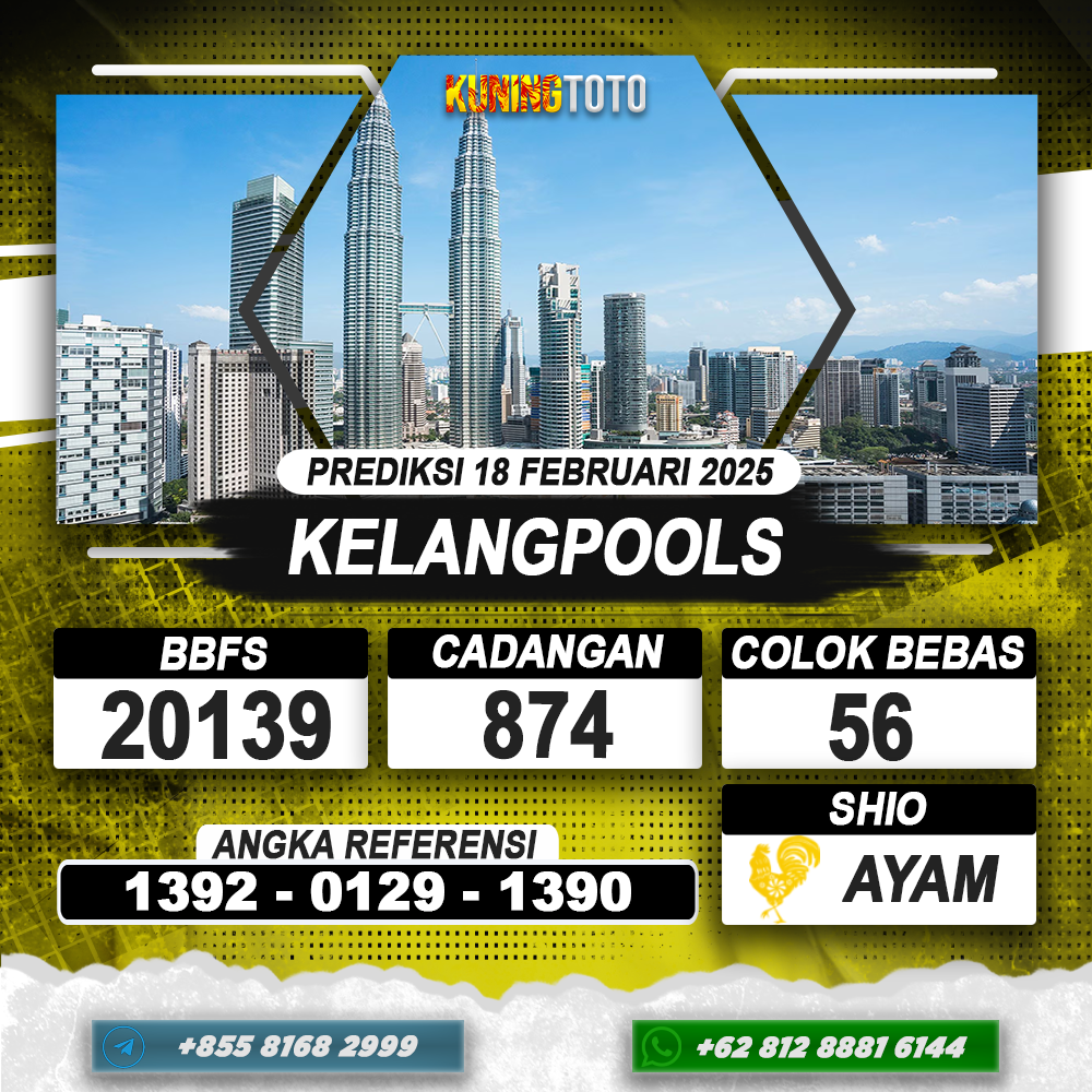PREDIKSI KELANGPOOLS 18 FEB 2025 | PREDIKSI TOGEL KUNINGTOTO