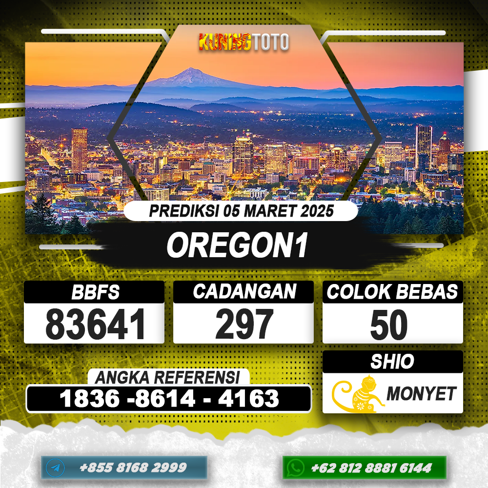 PREDIKSI OREGON1 05 MAR 2025 | PREDIKSI TOGEL KUNINGTOTO