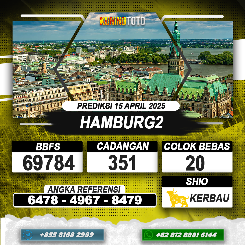 PREDIKSI HAMBURG2 15 APRIL 2025 | PREDIKSI TOGEL KUNINGTOTO