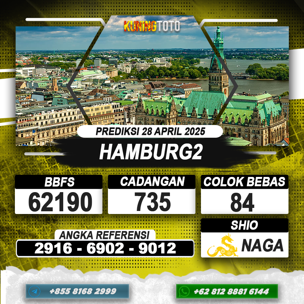 PREDIKSI HAMBURG2 28 APRIL 2025 | PREDIKSI TOGEL KUNINGTOTO