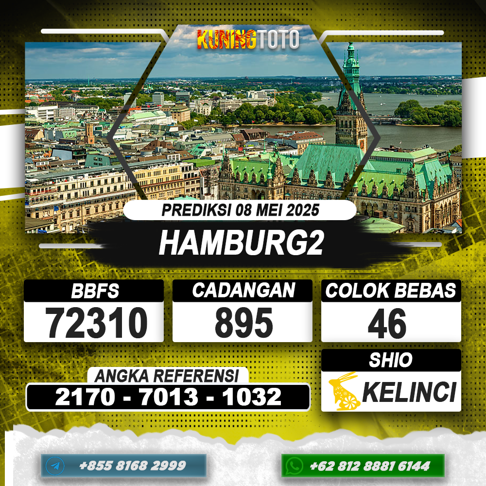 PREDIKSI HAMBURG2 08 MEI 2025 | PREDIKSI TOGEL KUNINGTOTO