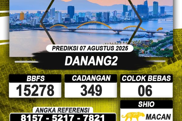 PREDIKSI DANANG2 07 AGUSTUS 2025 | PREDIKSI TOGEL KUNINGTOTO
