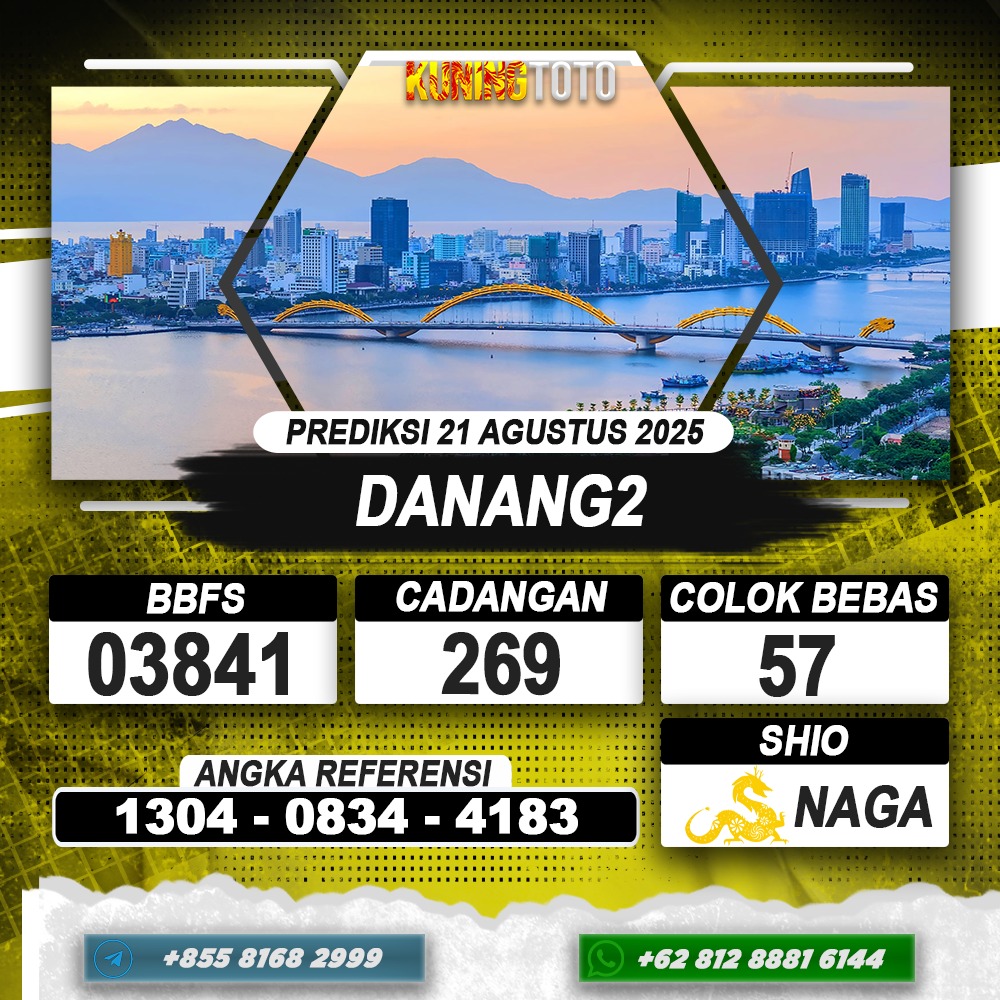 PREDIKSI DANANG2 21 AGUSTUS 2025 | PREDIKSI TOGEL KUNINGTOTO