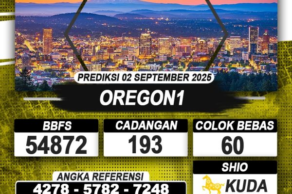 PREDIKSI OREGON1 02 SEPTEMBER 2025 | PREDIKSI TOGEL KUNINGTOTO