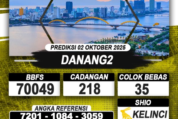 PREDIKSI DANANG2 02 OKTOBER 2025 | PREDIKSI TOGEL KUNINGTOTO
