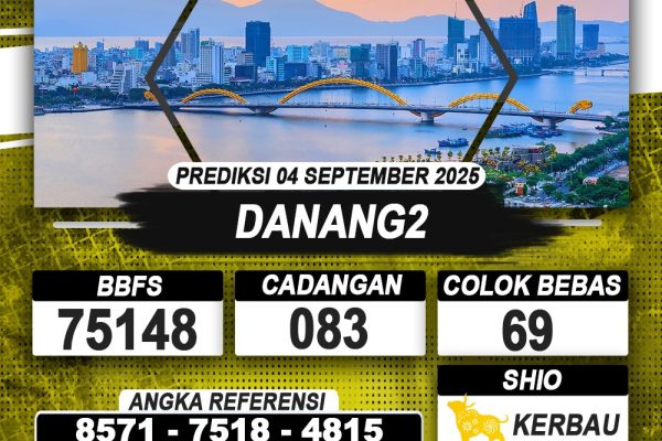PREDIKSI DANANG2 04 SEPTEMBER 2025 | PREDIKSI TOGEL KUNINGTOTO