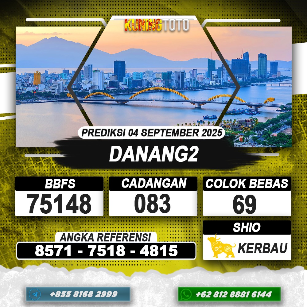 PREDIKSI DANANG2 04 SEPTEMBER 2025 | PREDIKSI TOGEL KUNINGTOTO