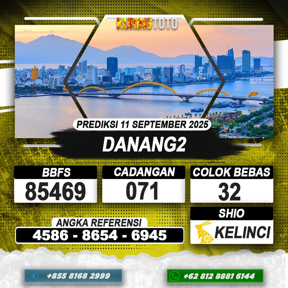 PREDIKSI DANANG2 11 SEPTEMBER 2025 | PREDIKSI TOGEL KUNINGTOTO