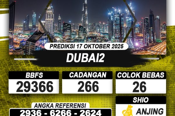PREDIKSI DUBAI2 17 OKTOBER 2025 | PREDIKSI TOGEL KUNINGTOTO