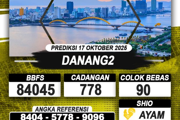 PREDIKSI DANANG2 17 OKTOBER 2025 | PREDIKSI TOGEL KUNINGTOTO