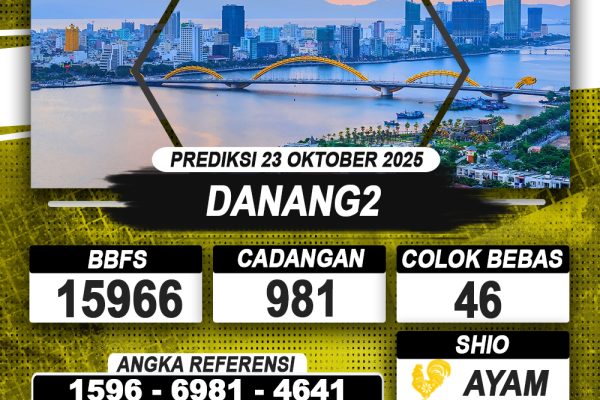 PREDIKSI DANANG2 23 OKTOBER 2025 | PREDIKSI TOGEL KUNINGTOTO