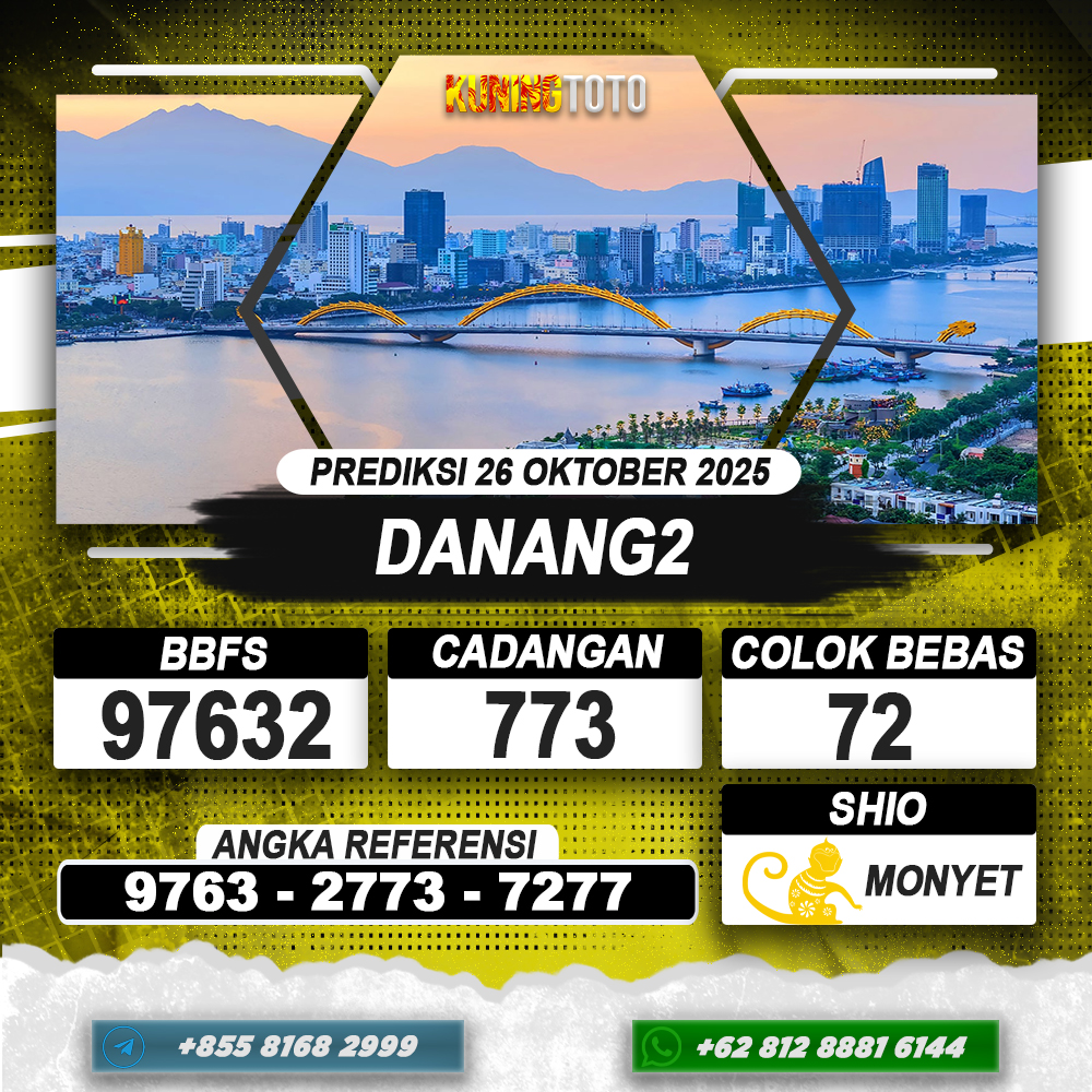 PREDIKSI DANANG2 26 OKTOBER 2025 | PREDIKSI TOGEL KUNINGTOTO