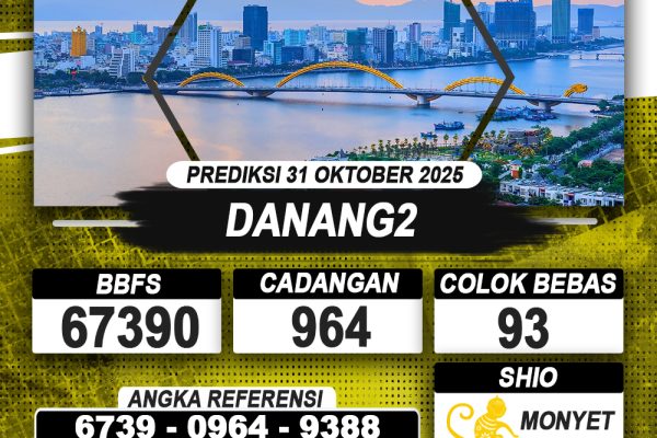 PREDIKSI DANANG2 31 OKTOBER 2025 | PREDIKSI TOGEL KUNINGTOTO