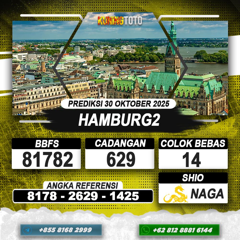 PREDIKSI HAMBURG2 30 OKTOBER 2025 | PREDIKSI TOGEL KUNINGTOTO