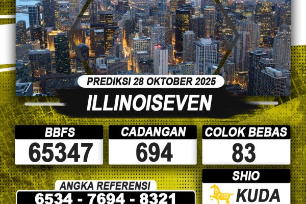 PREDIKSI ILLINOISEVEN 28 OKTOBER 2025 | PREDIKSI TOGEL KUNINGTOTO