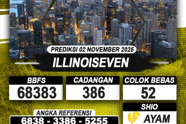 PREDIKSI ILLINOISEVEN 02 NOVEMBER 2025 | PREDIKSI TOGEL KUNINGTOTO