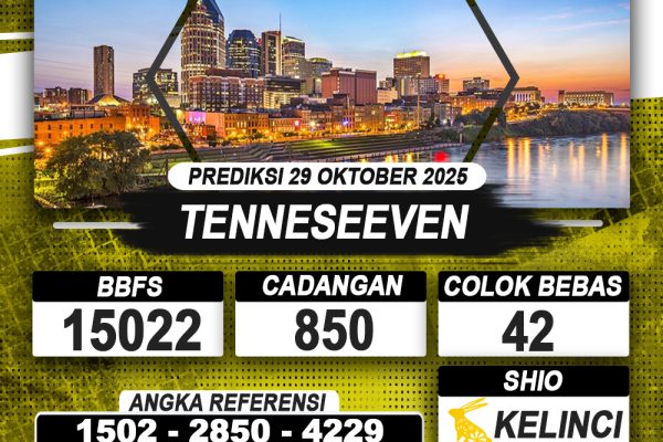 PREDIKSI TENNESEEVEN 29 OKTOBER 2025 | PREDIKSI TOGEL KUNINGTOTO