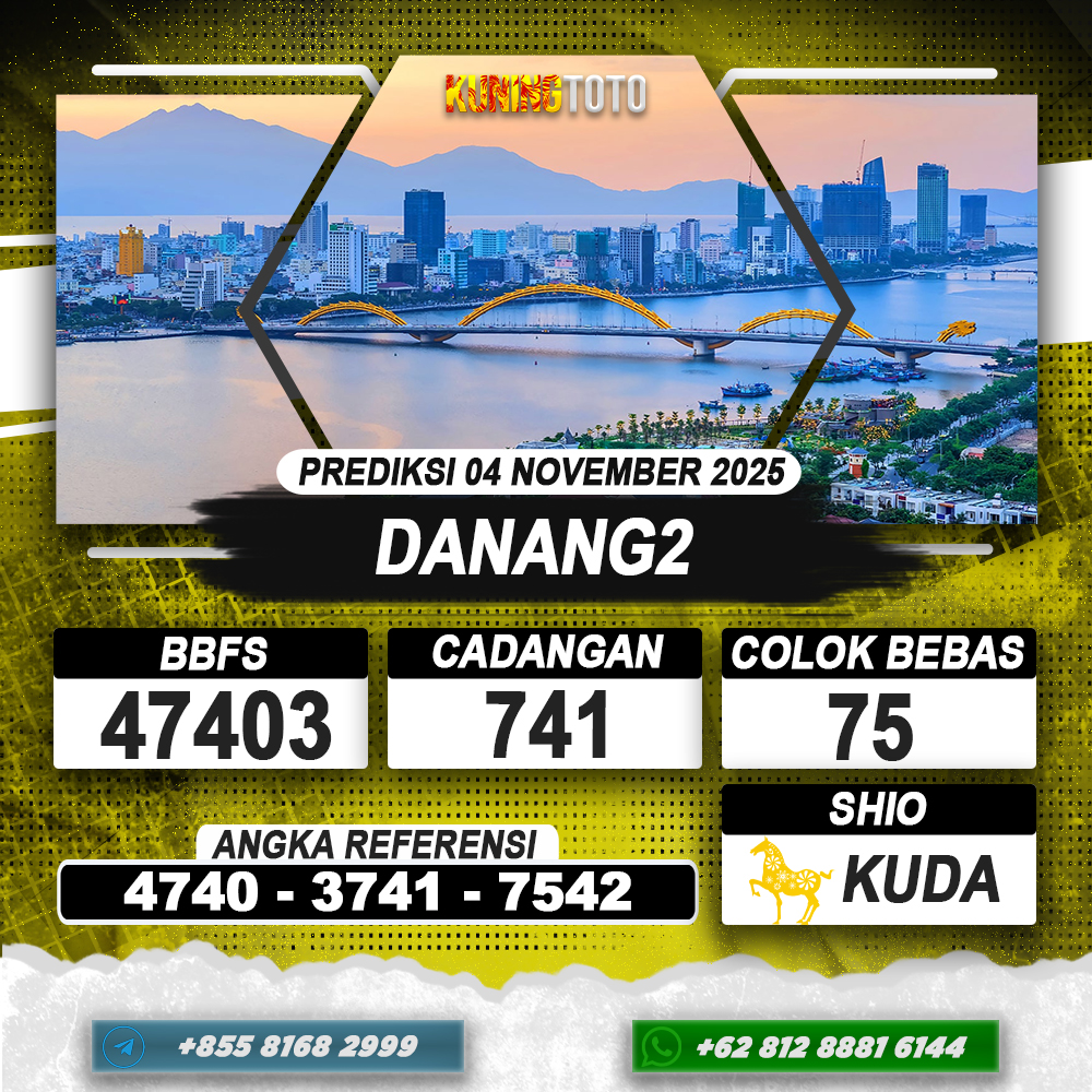 PREDIKSI DANANG2 04 NOVEMBER 2025 | PREDIKSI TOGEL KUNINGTOTO