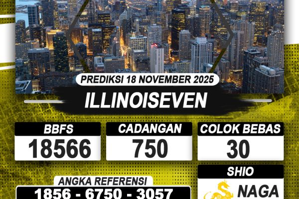 PREDIKSI ILLINOISEVEN 18 NOVEMBER 2025 | PREDIKSI TOGEL KUNINGTOTO