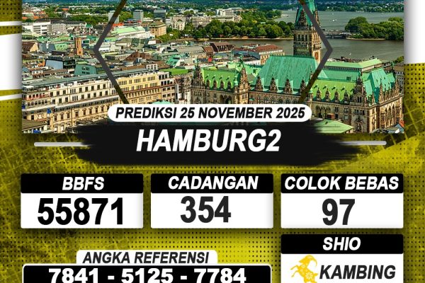 PREDIKSI HAMBURG2 25 NOVEMBER 2025 | PREDIKSI TOGEL KUNINGTOTO