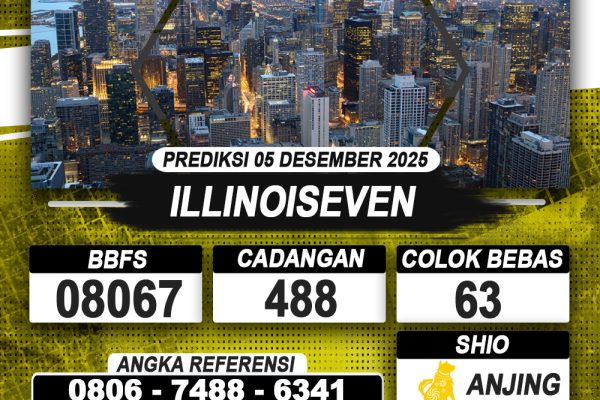 PREDIKSI ILLINOISEVEN 05 DESEMBER 2025 | PREDIKSI TOGEL KUNINGTOTO